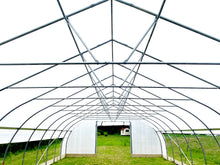 Load image into Gallery viewer, Replacement Endwall Plastic for 22.5'-Wide Gothic Hoophouse - 11 mil woven poly