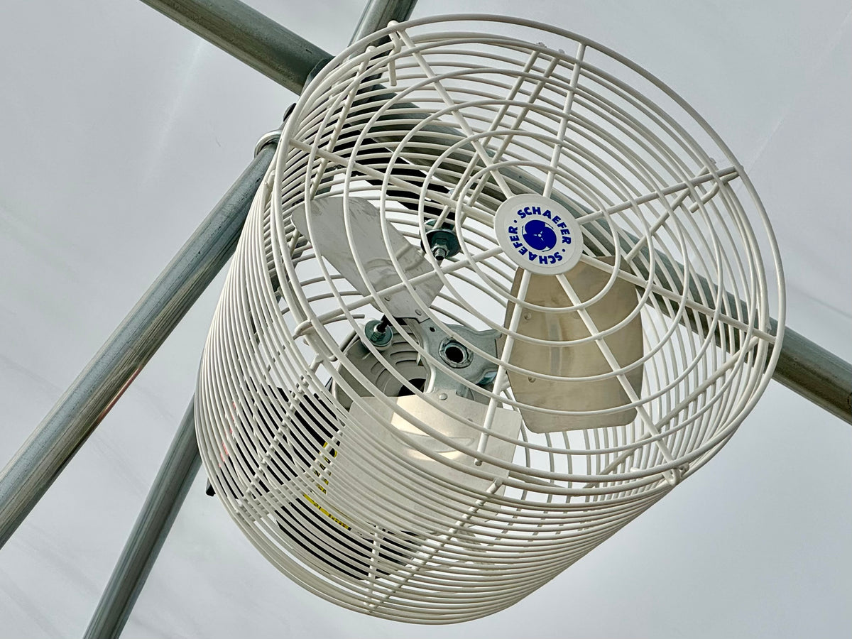 Schaefer VK12 Horizontal Air Flow Fan – Nifty Hoops