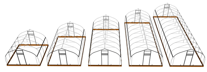 16'-wide Gothic Hoophouse