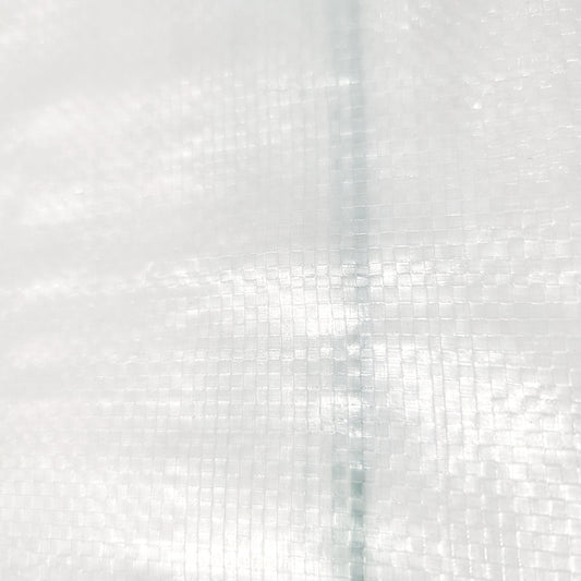 Replacement Endwall Plastic for 22.5'-Wide Gothic Hoophouse - reinforced woven poly