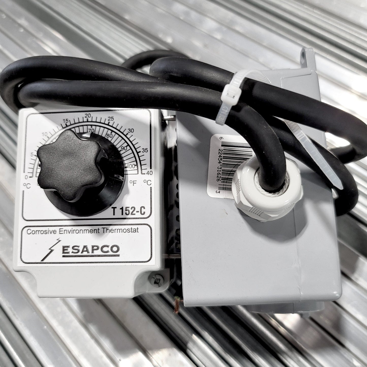 Thermostatically Controlled Hoophouse Vent Motors Kit - 12-volt DC