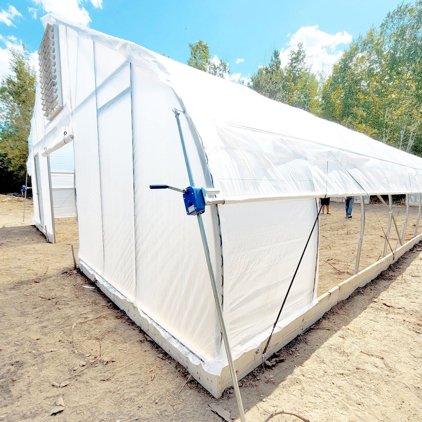 5:1 Manual Roll-Up Crank - High Tunnel Roll-Up Sides